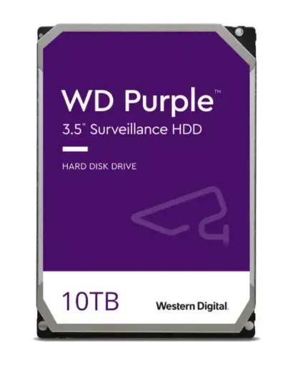 10TB HDD - WD Purple Surveillance Hard Drive