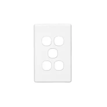 Clipsal - Classic C2000 Series Switch Plate Cover (5 Gang)